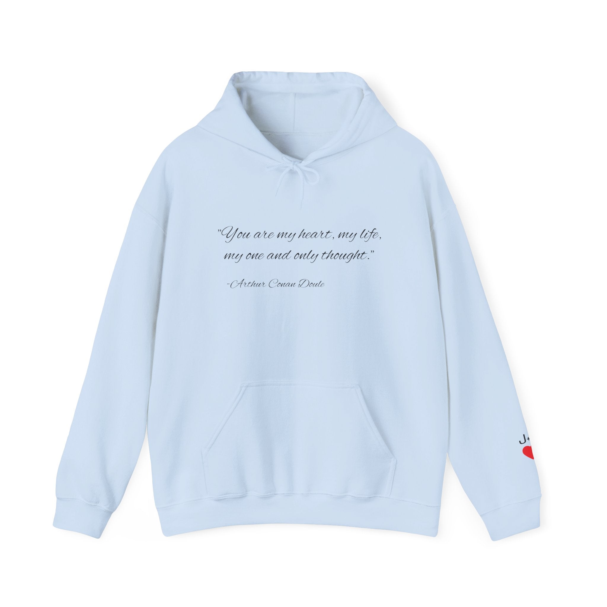 Custom Quote Couple Hoodie