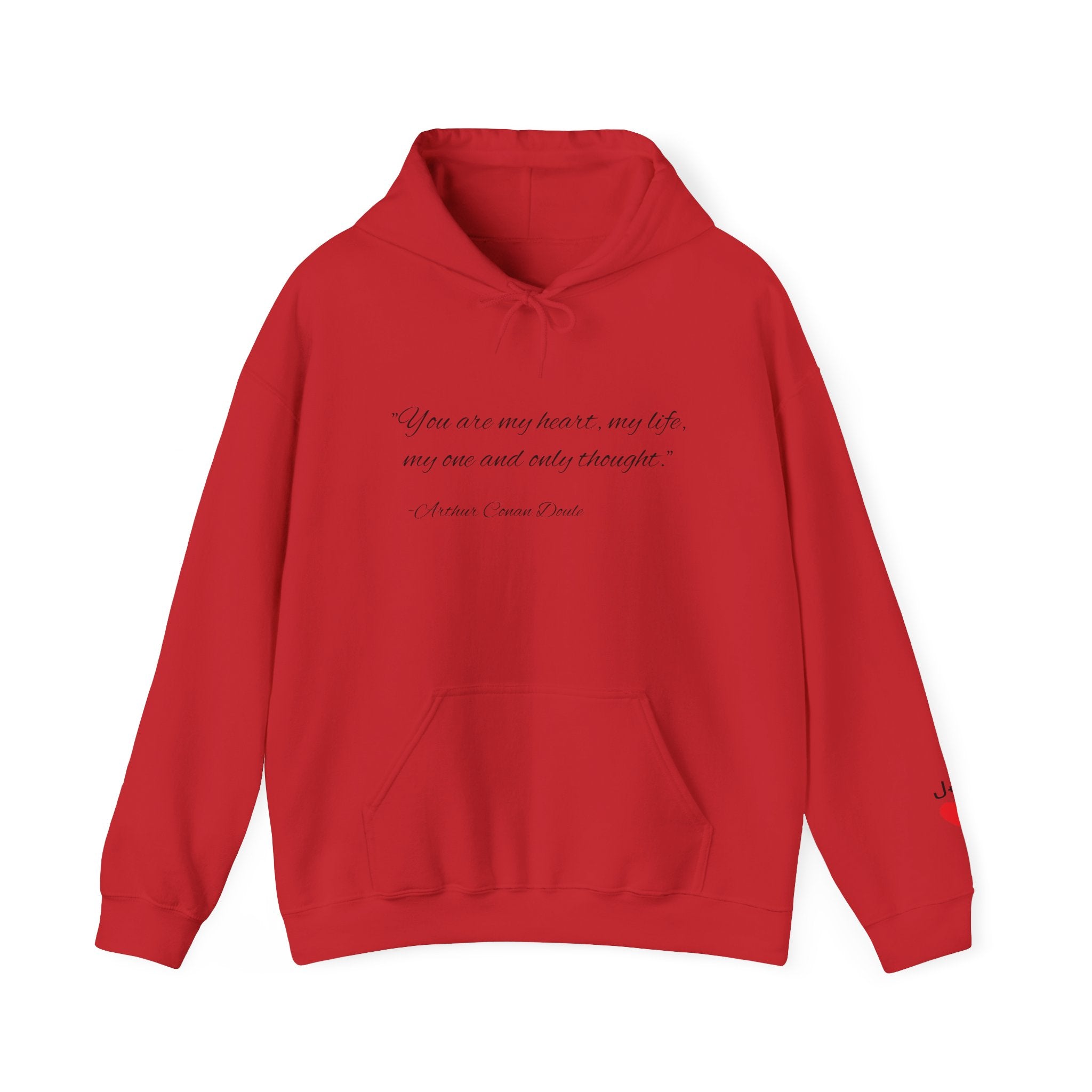 Custom Quote Couple Hoodie