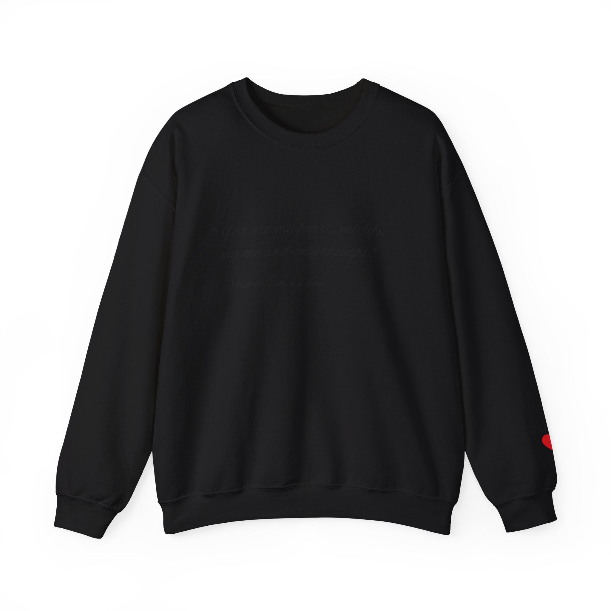 Custom Quote Couple Crewneck Sweatshirt