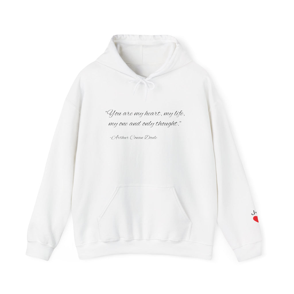 Custom Quote Couple Hoodie