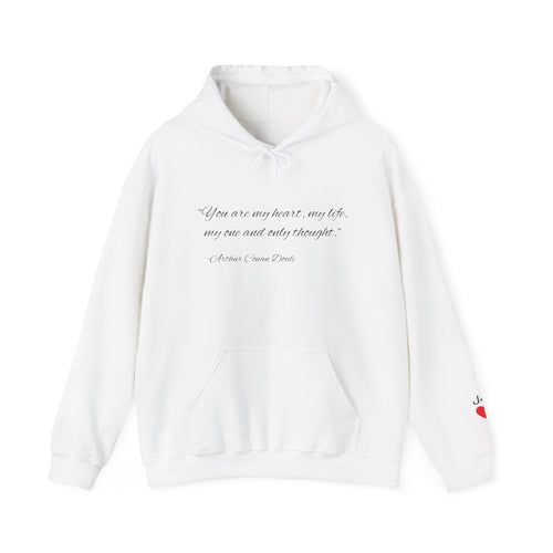 Custom Quote Couple Hoodie