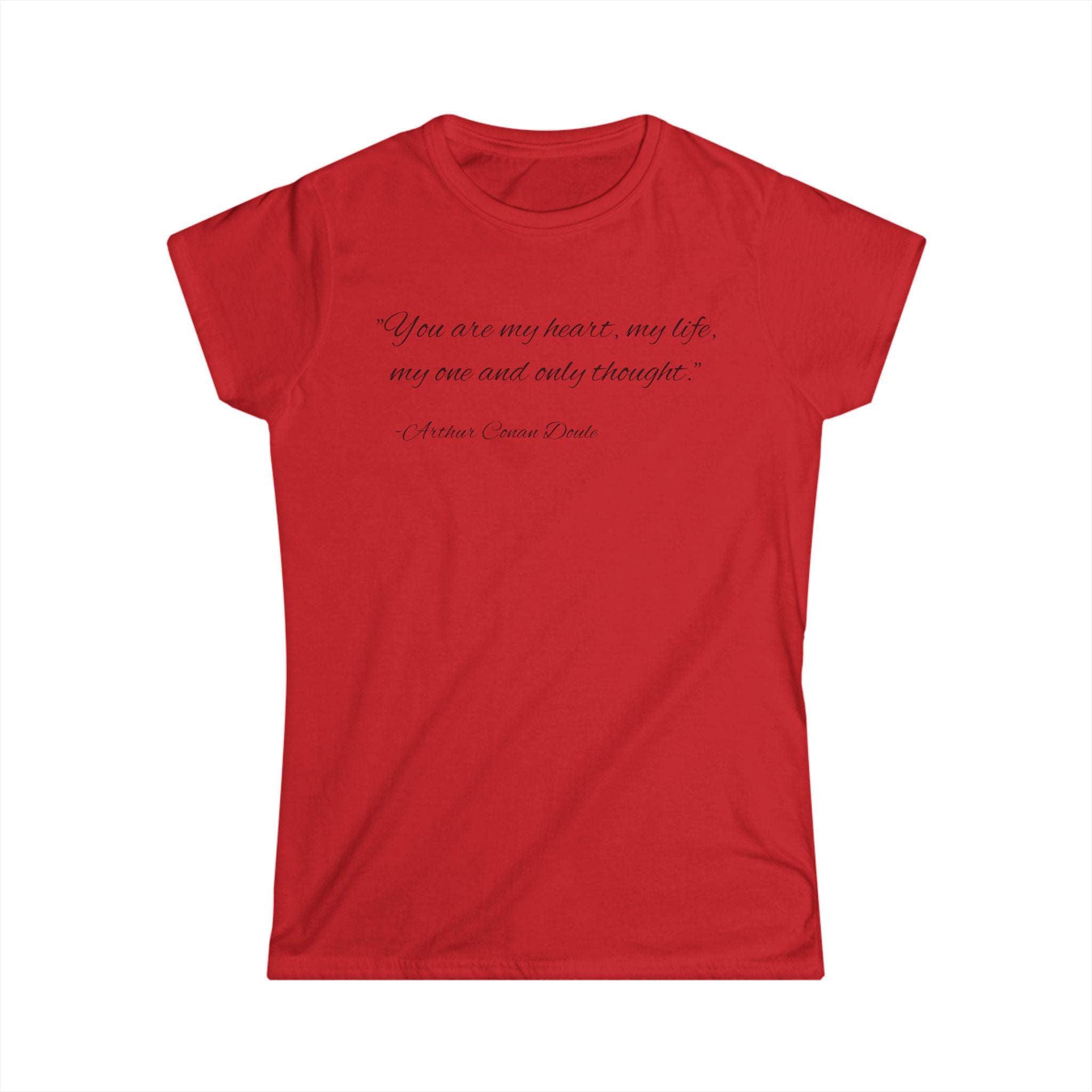 Custom Quote Softstyle Shirt for Her