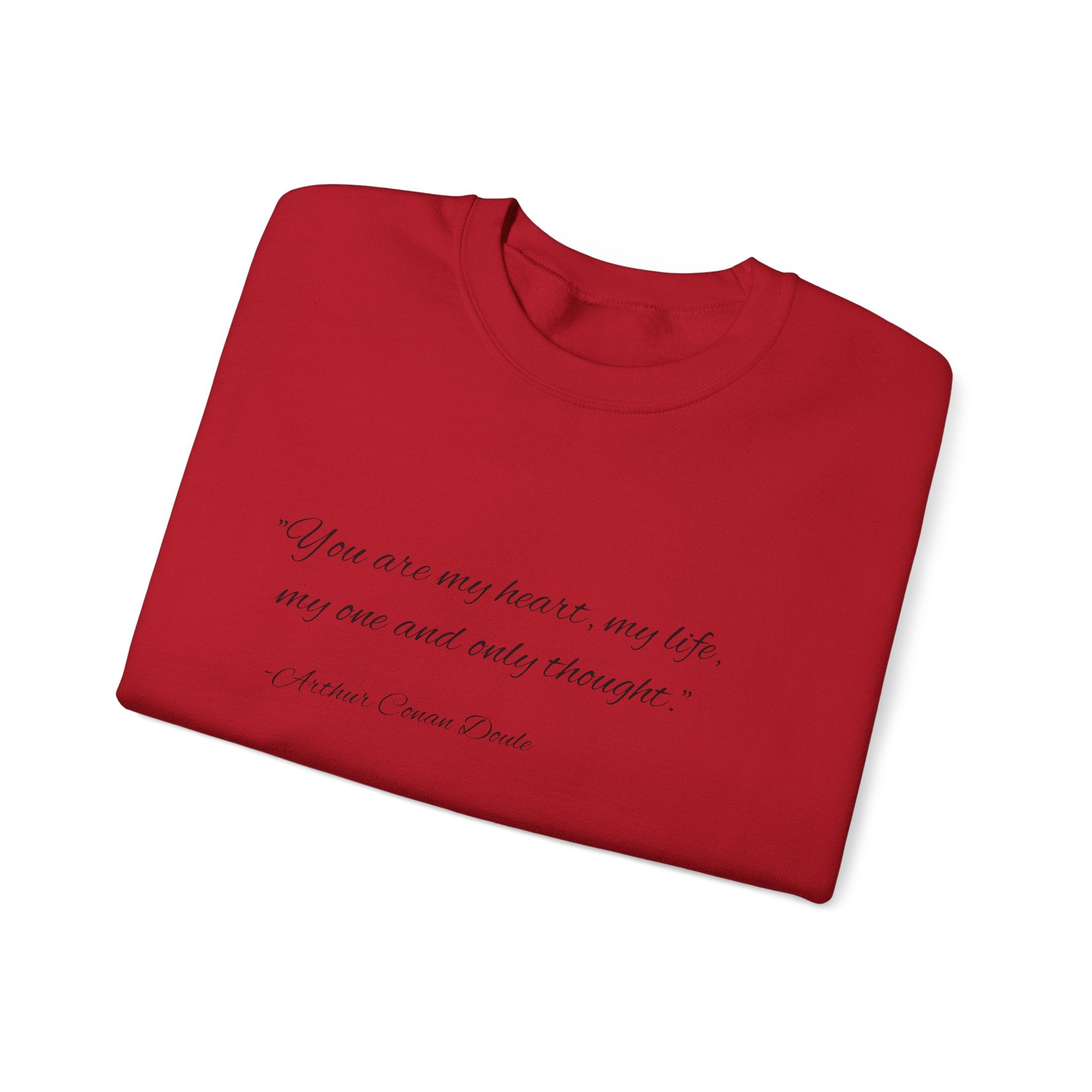 Custom Quote Couple Crewneck Sweatshirt