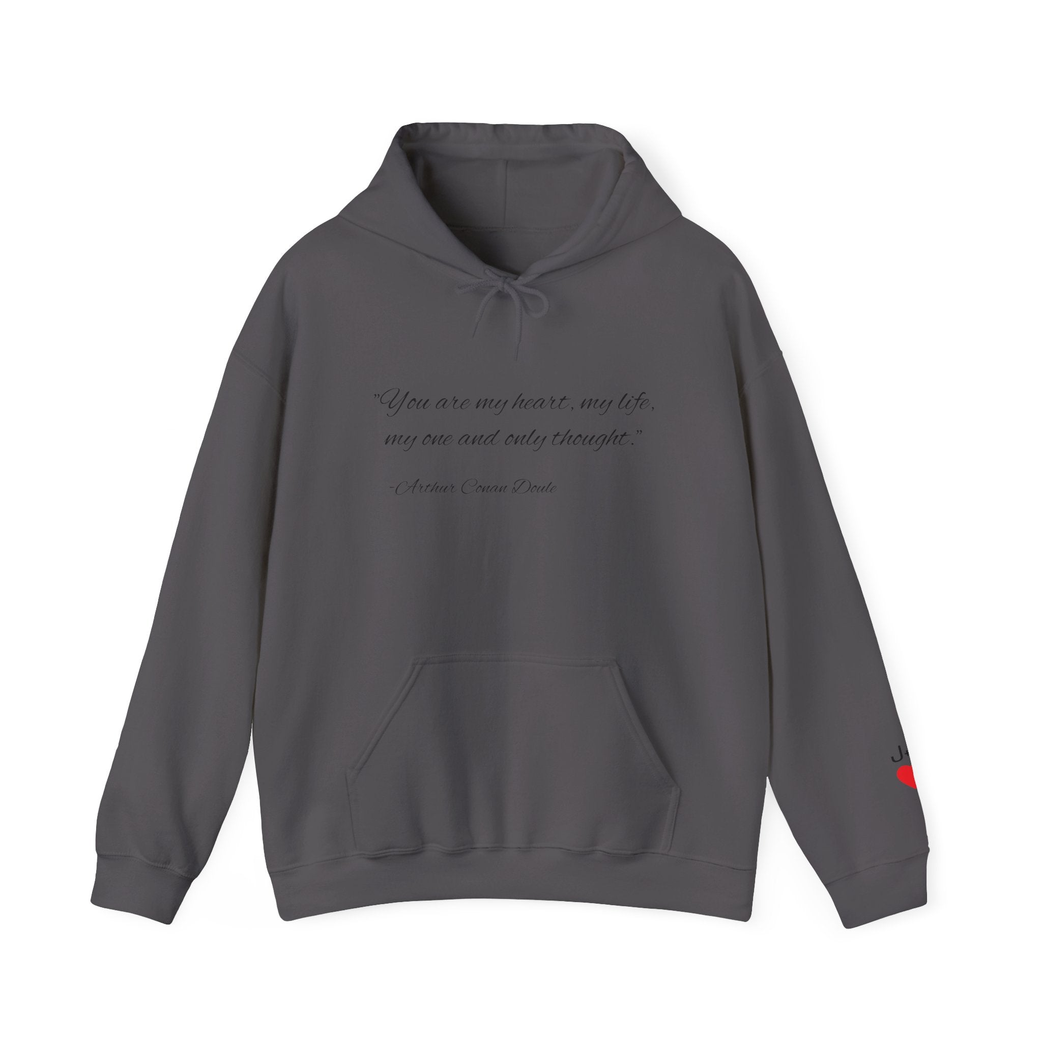 Custom Quote Couple Hoodie