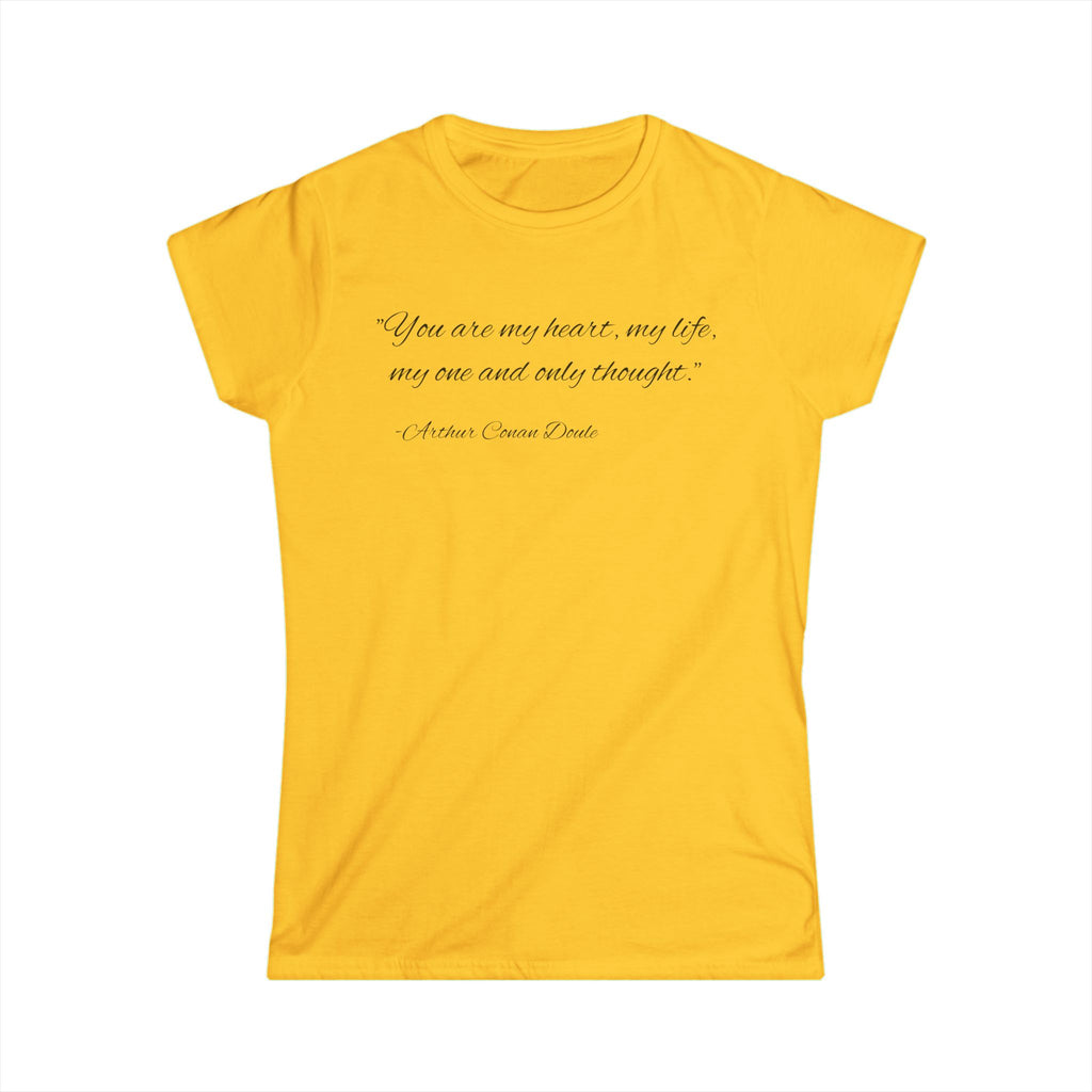 Custom Quote Softstyle Shirt for Her