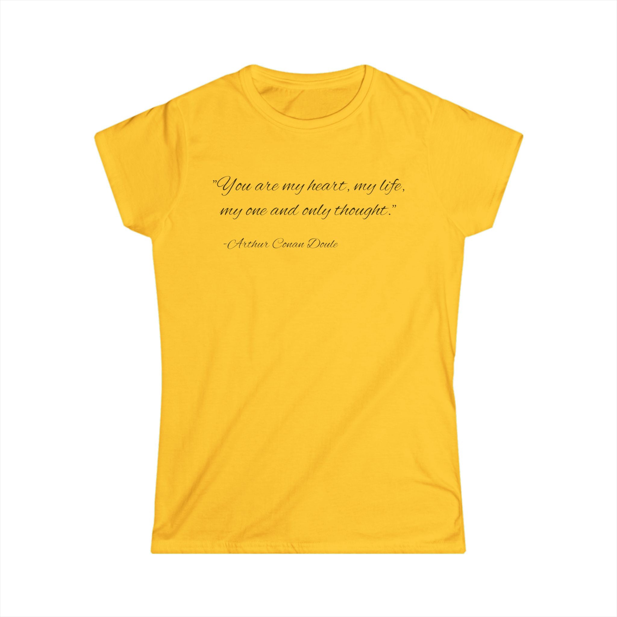 Custom Quote Softstyle Shirt for Her
