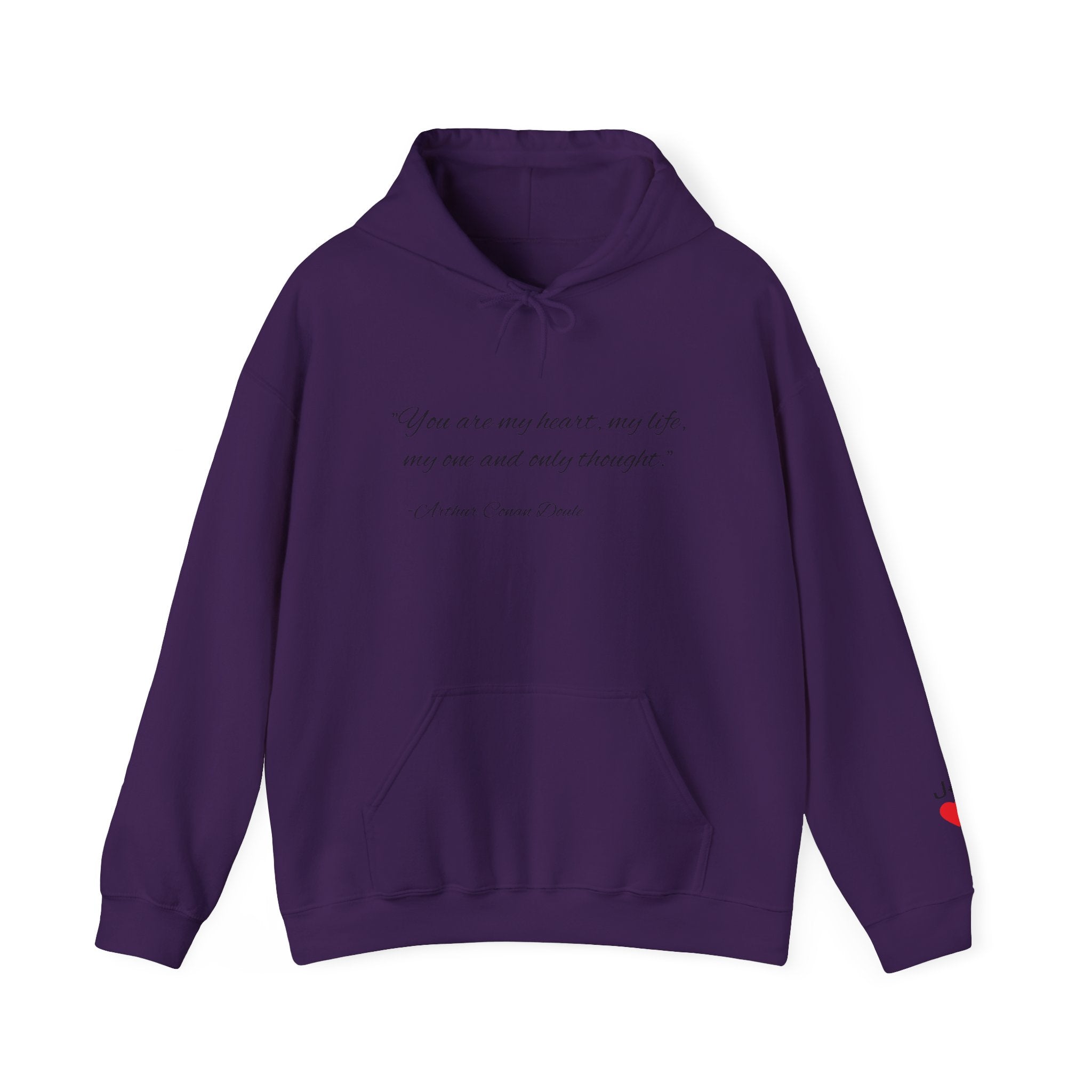 Custom Quote Couple Hoodie