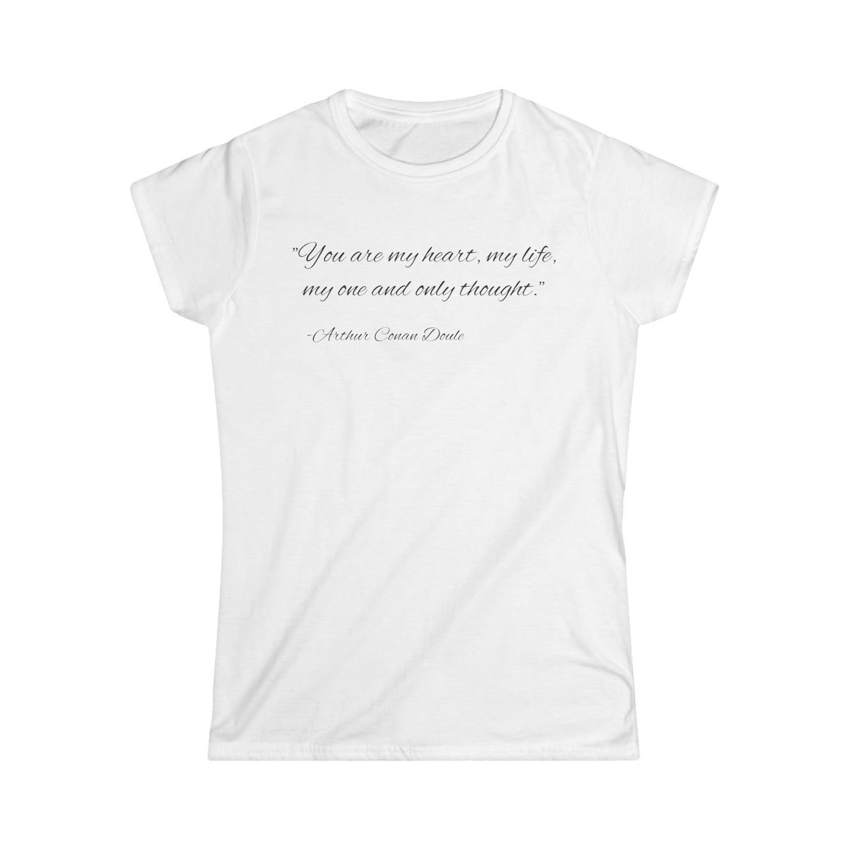 Custom Quote Softstyle Shirt for Her