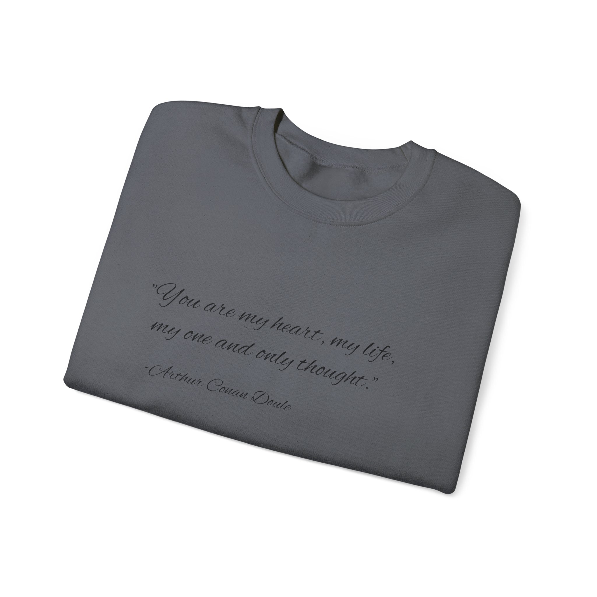 Custom Quote Couple Crewneck Sweatshirt